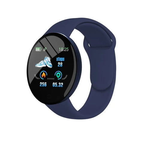 New D18 Smart Watch Men Women Smartwatch Heart Rate Blood Pressure