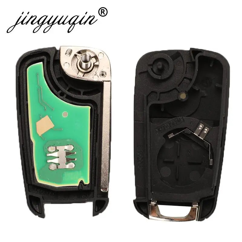 jingyuqin 2/3/4/5 Buttons Car Remote Key DIY for OPEL/VAUXHALL Astra J