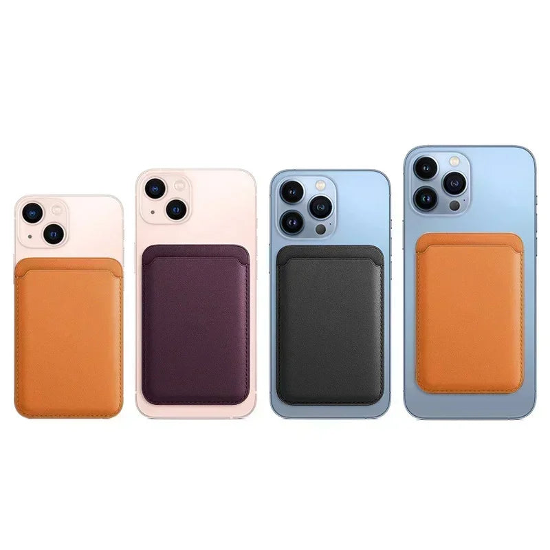 2024 Luxury For Magnetic Leather Wallet Case For iPhone 15 14 13 12 11