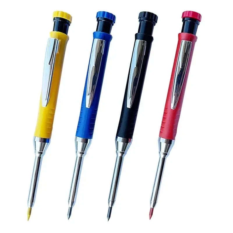2.8mm Solid Carpenter Mechanical Pencil with Sharpener for Woodworking