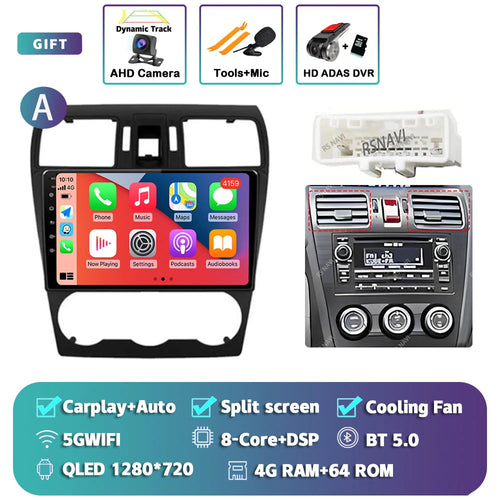Android 14 Carplay Car Radio Multimedia Player For Subaru Forester 4