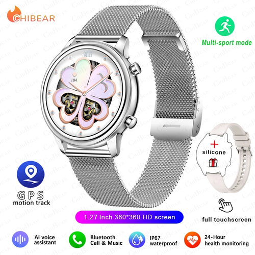 2024 New Bluetooth Call Smart Watch Women 360*360 HD Display Heart