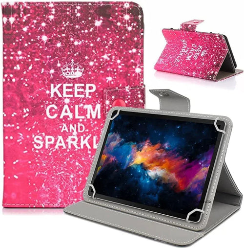 Universal 7"8"10.1"Tablet Case,8inch 10inch Tablet Cover,Folio Leather