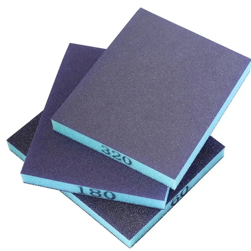 6PCS Sanding Sponge 60-320 Grit Washable and Reusable Wet Dry Sanding
