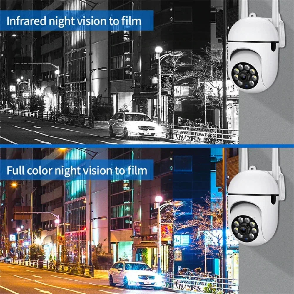 8MP Wifi IP Camera 8X Digital Zoom AI Human Tracking Surveillance