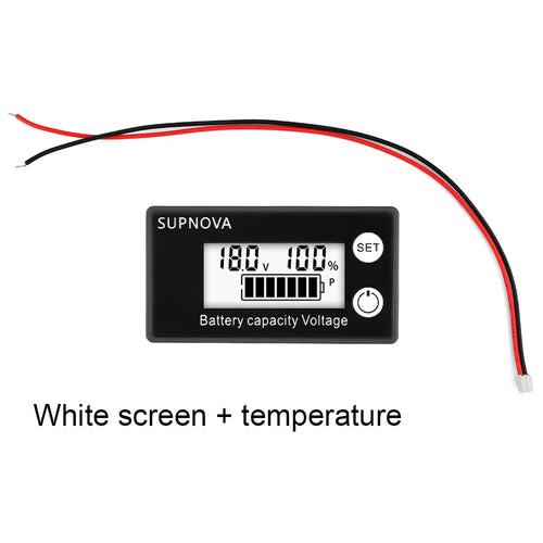 DC8-100V Battery Capacity Indicator LCD Digital Electricity Meter