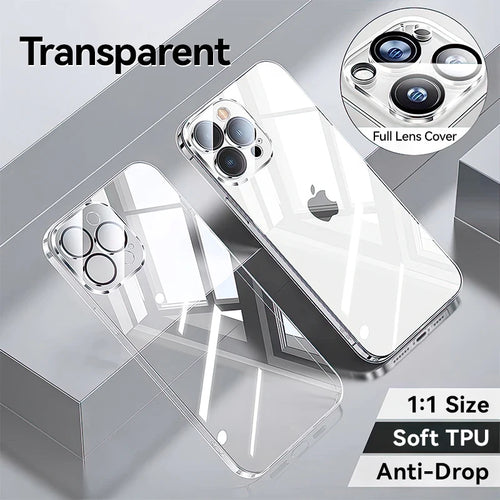 Joyroom Case For iPhone 16 15 14 13 Pro Max Anti-drop Transparent