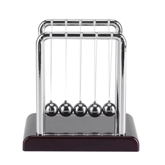 Newton's Cradle Desk Table Decor Metal Pendulum Ball Steel Balance