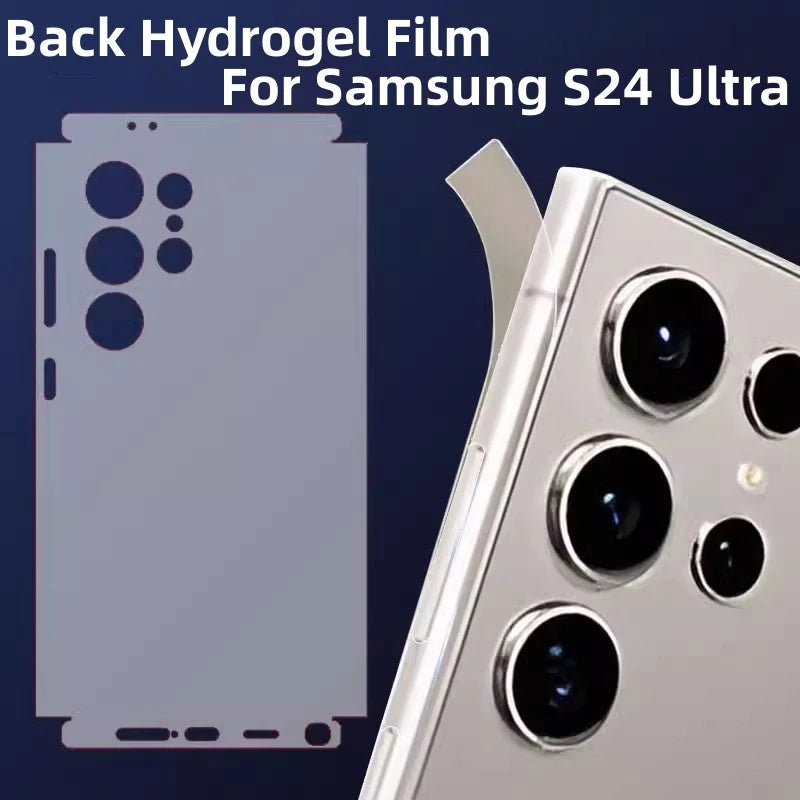 Back Hydrogel Film For Samsung Galaxy S24 Ultra Plus S24+ Matte HD