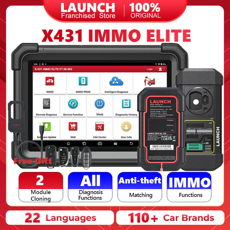 LAUNCH X431 IMMO Elite Key Programming Tools Automotive Professional