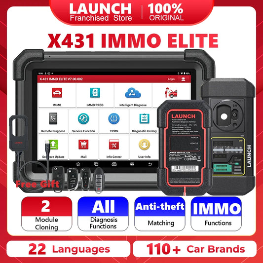 LAUNCH X431 IMMO Elite Key Programming Tools Automotive Professional