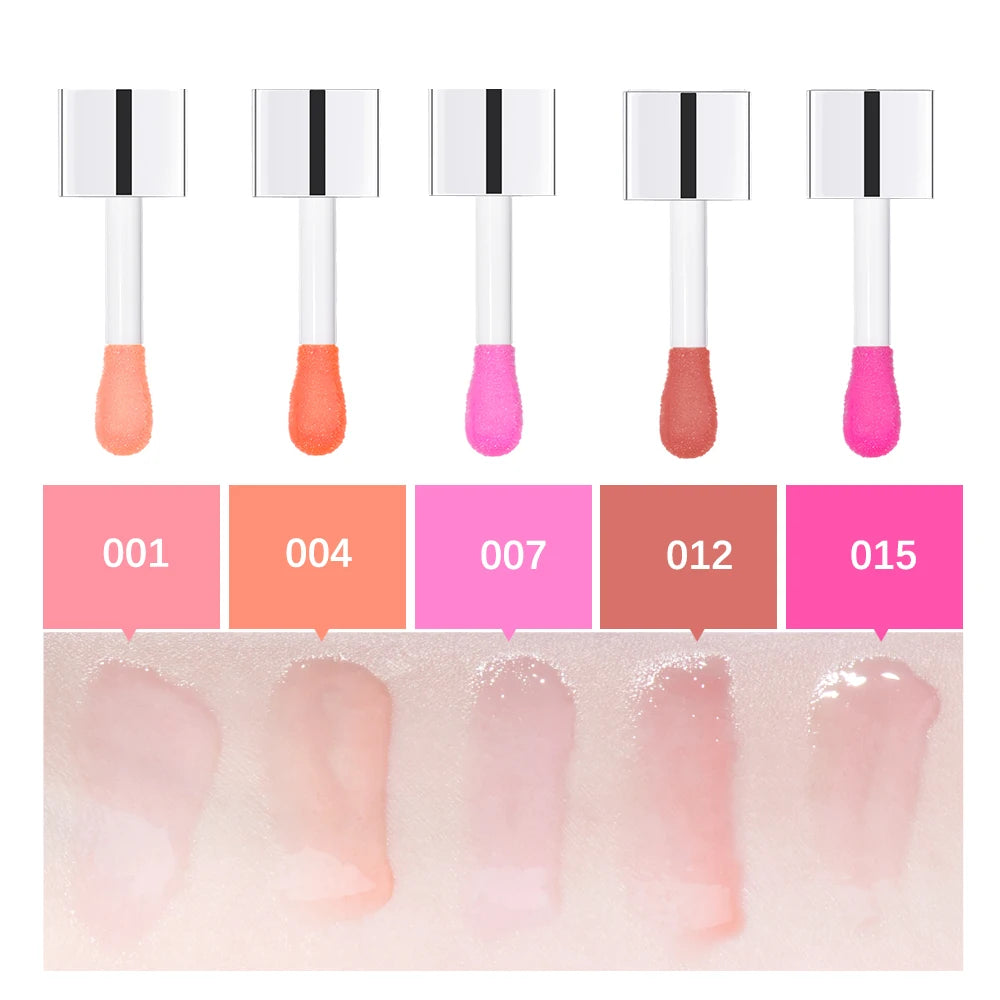 Crystal Jelly Moisturizing Lip Oil Plumping Lip Gloss Makeup Sexy