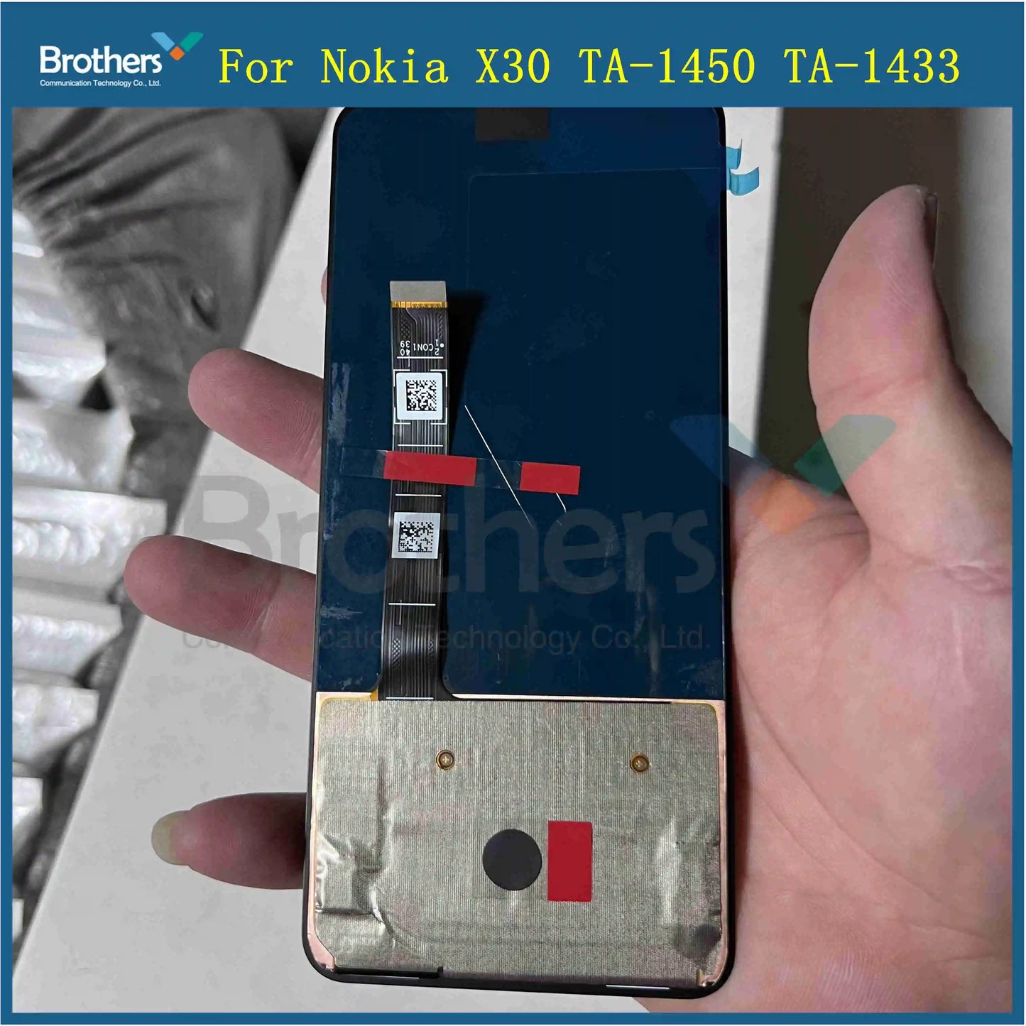 TFT No Fingerprint Function For Nokia X30 TA1450 LCD Display Touch