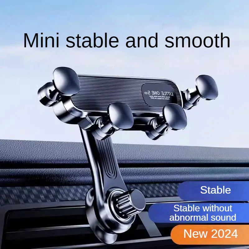 LEIBOO Gravity Car Phone Holder Air Vent Telescopic Car Phone Mount
