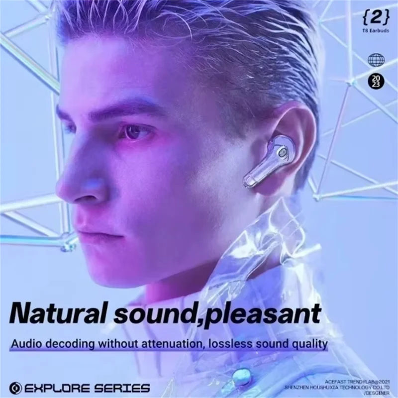 T8 TWS Wireless Bluetooth Headset Wireless Headphones Sport Gaming