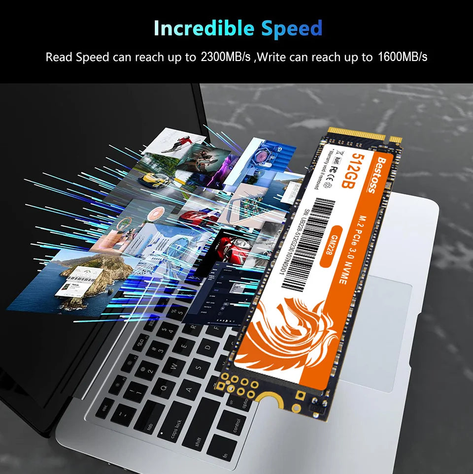 Bestoss Nvme M2 Ssd 1tb Notebook Ssd Nvme M2 256gb Diy Gaming Computer