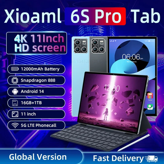 Global Version Original Xioami Pad 6S Pro Tablets PC 11inch HD 4K