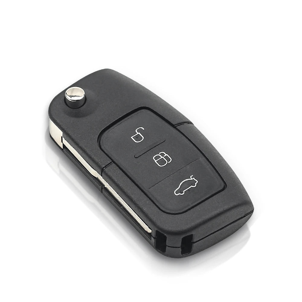 KEYYOU For Ford Focus Fiesta 2013 Fob Case HU101 F021 Blade 433MHz