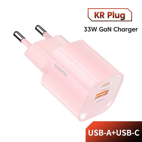 Toocki GaN USB Type C Charger Portable High Speed Charger for iPhone
