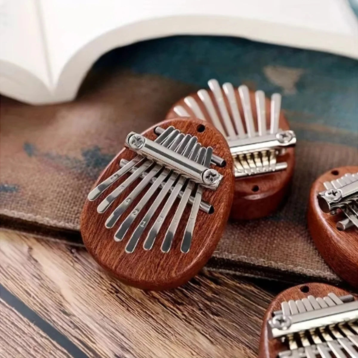 8 Key Mini Wooden Kalimba High Quality Exquisite Finger Thumb Piano