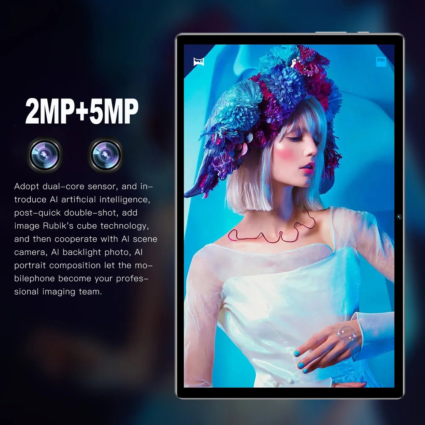 Android 10.1 Inch Tablet Pc Google Play Octa Core Dual Cameras Dual