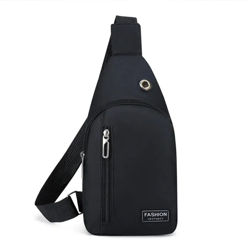 Nylon Chest Bag For Men Multifunctional Casual Fashion Trend Shoulder