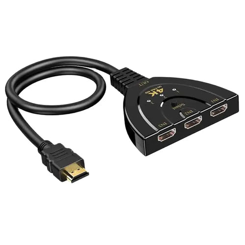 HDMI-compatible Switch KVM Splitter 4K 2K 3D 3 input 1 Output Mini 3