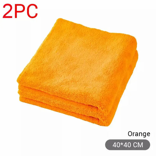 SEAMETAL 40X40cm Microfiber Towels Car Care Washing Thicken Towel Car