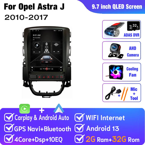 Car Radio Android for Opel Astra J Vauxhall Buick Verano Holden
