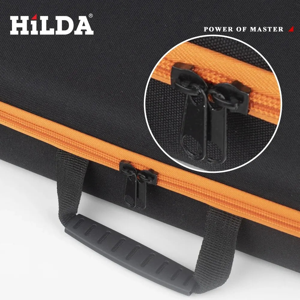 HILDA Large Capacity Tool Bag Waterproof and Shock-Absorbing Tool Bag