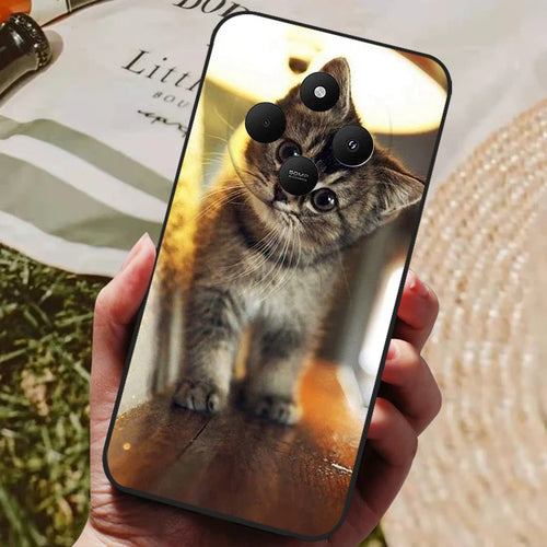 For Xiaomi Redmi 14C Case Redmi14C 4G Cover Funda Luxury TPU