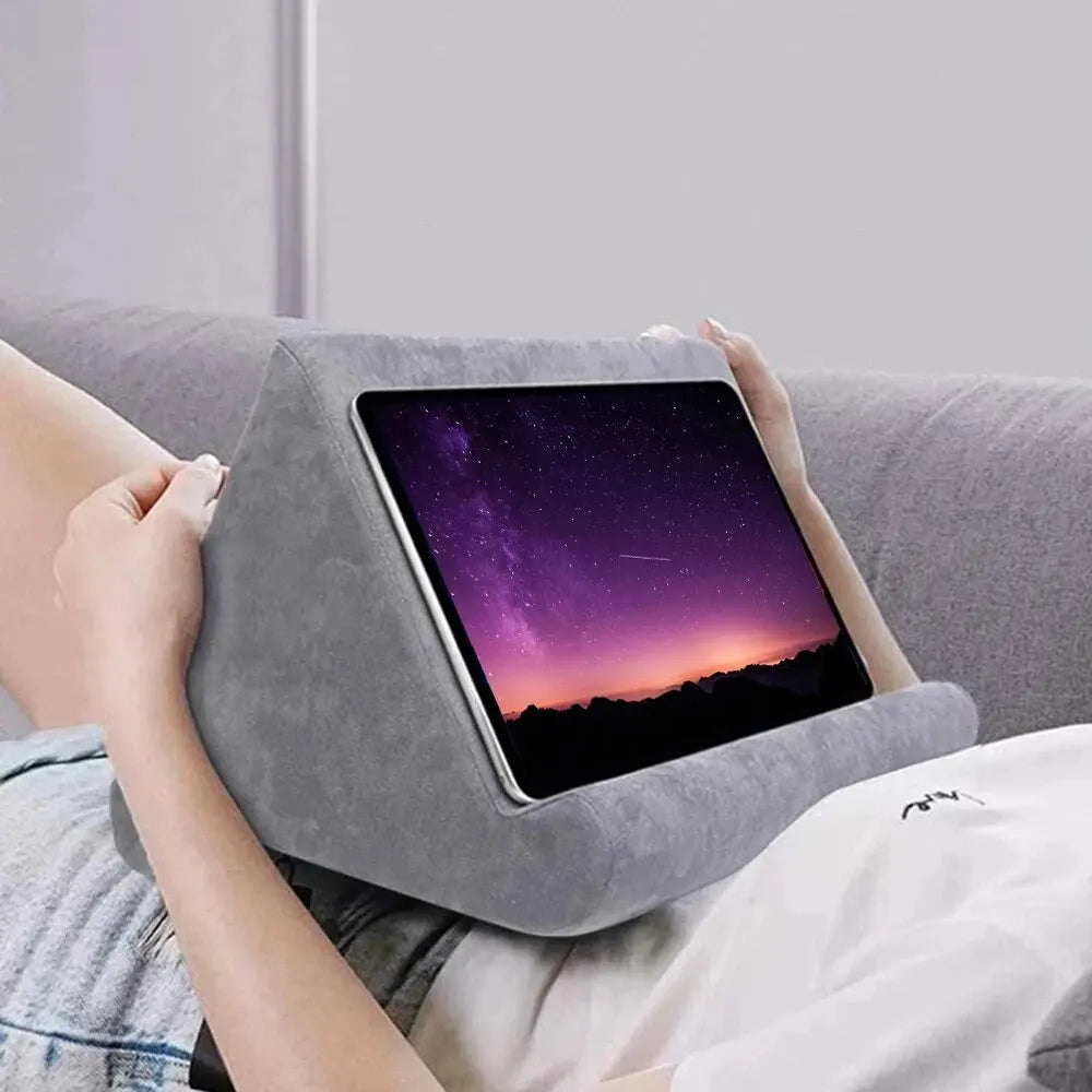 Xnyocn Tablet Stand Multifunction Sponge Pillow Stands for IPad