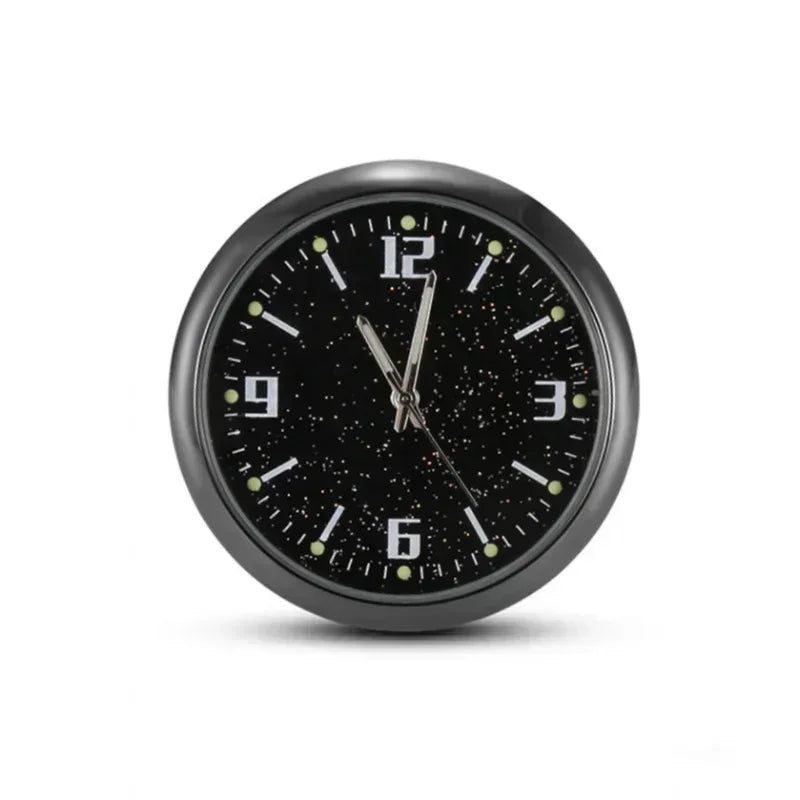 Luminous Car Clock Automobiles Internal Stick-On Watch Mechanics
