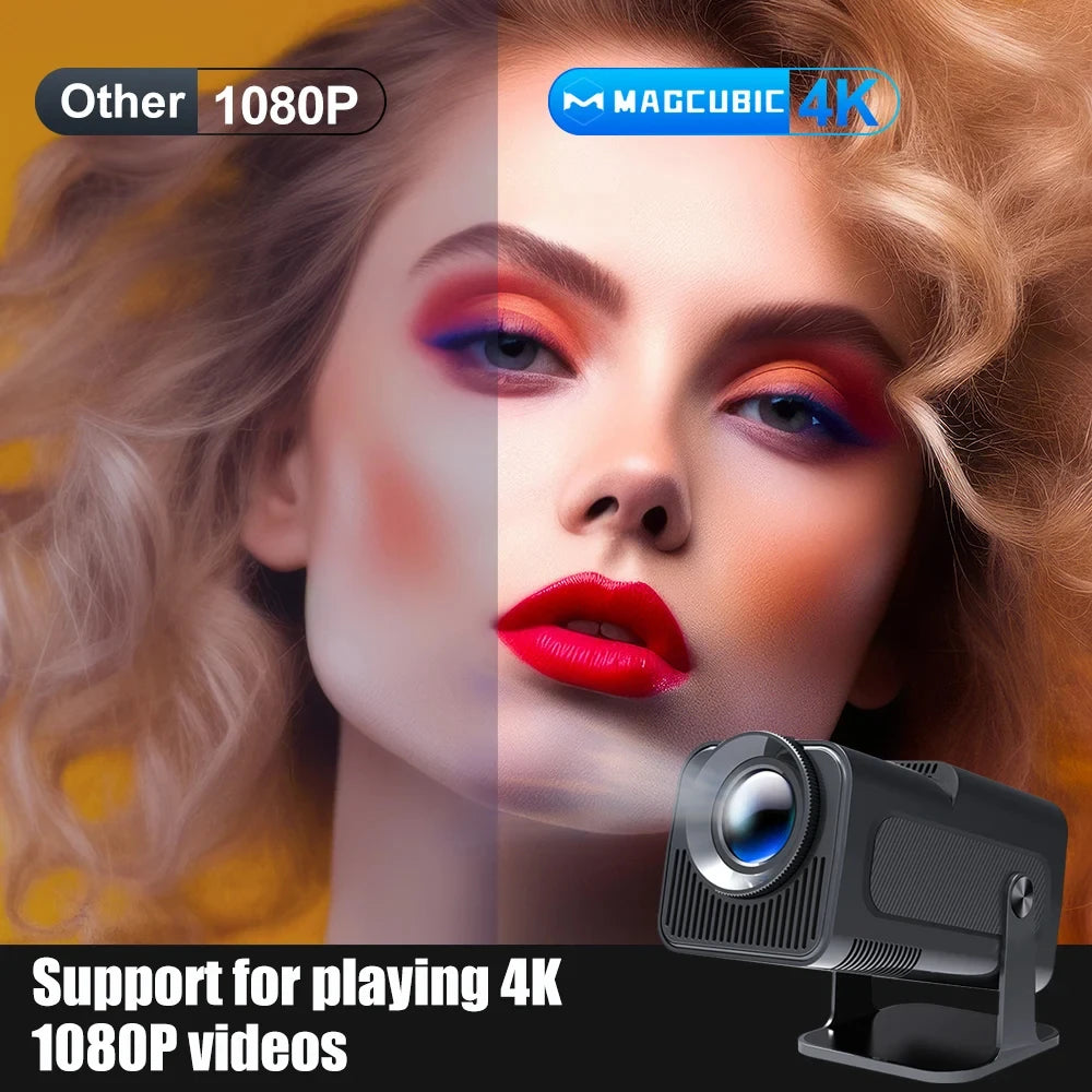 Magcubic Android 11 390ANSI HY320 Projector 4K Native 1080P Dual Wifi6