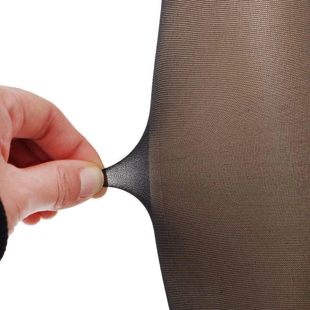 2Pcs Fishnet Stockings Women Summer Flower Transparent Silk Stocking