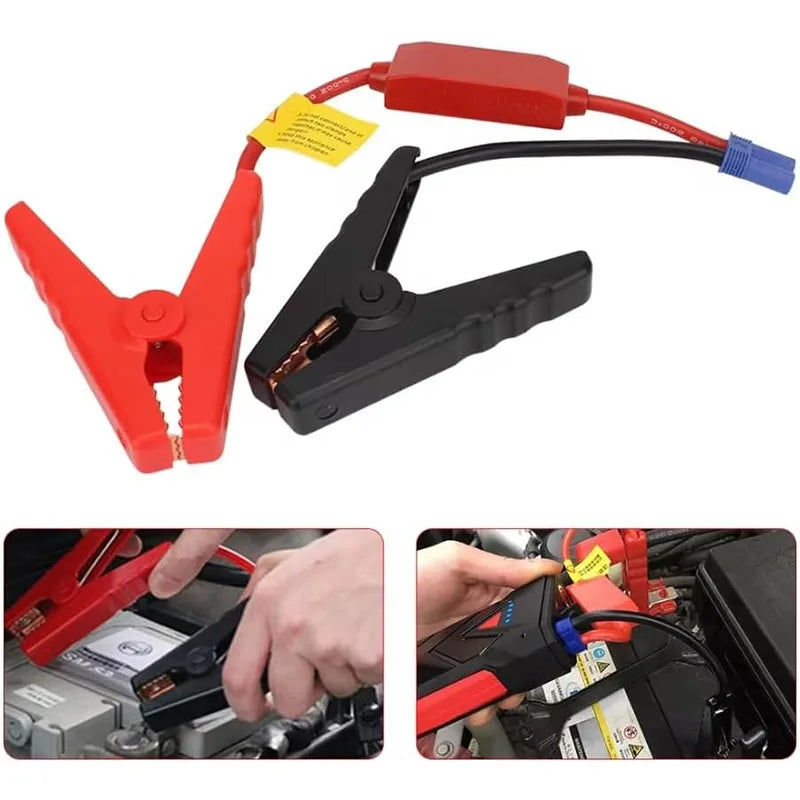 Jump Starter Cable with Clamps Booster Cable with EC5 Plug Connector
