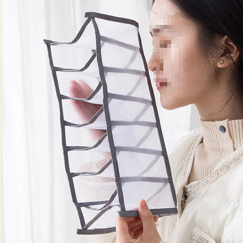 6/7/11 Foldable Underwear Underwear Socks Organizer With Dividers