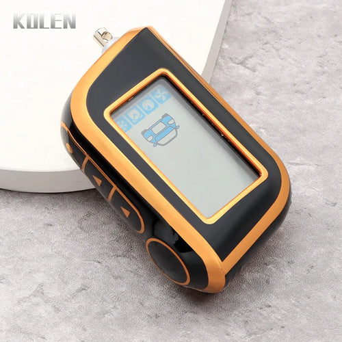 Fashion TPU Car Key Case Cover Shell Fob For Starline A93 A63 Russian