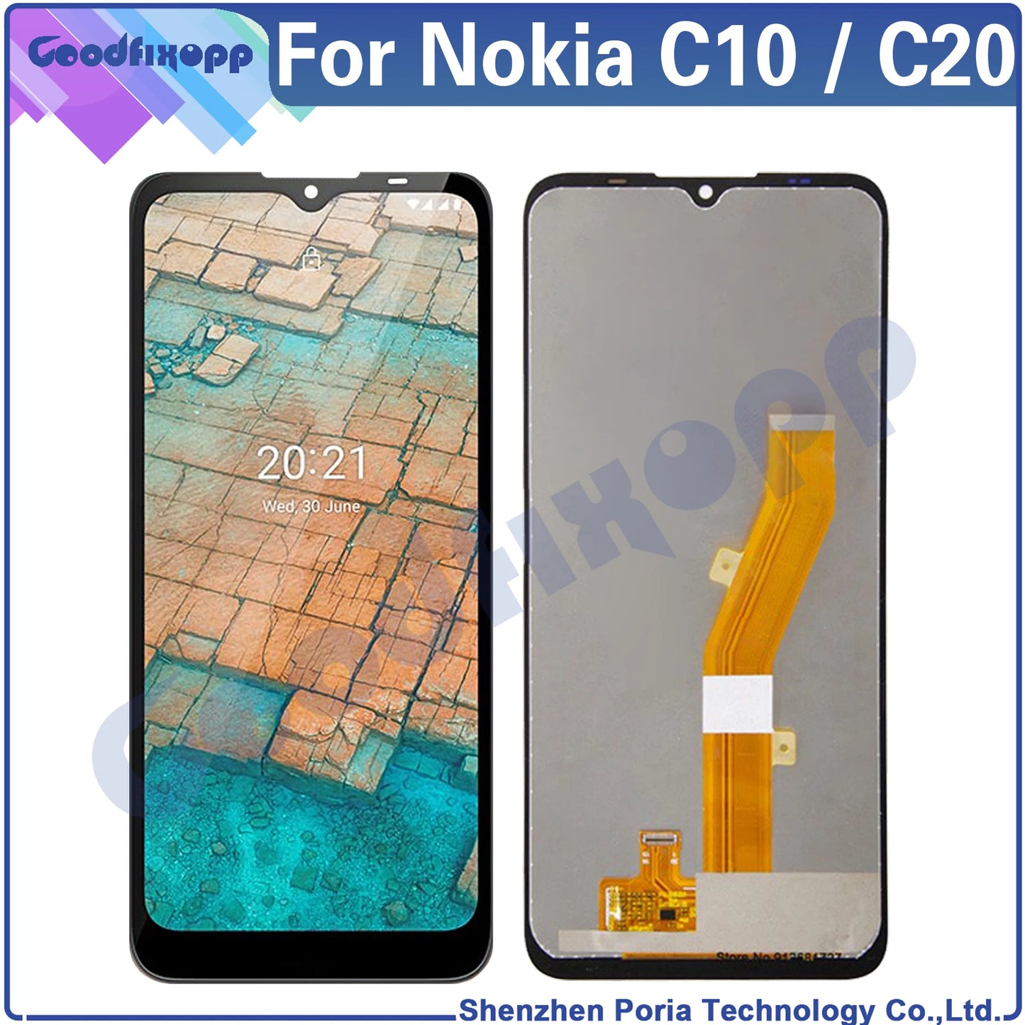 6.52" Inch For Nokia C10 C20 TA-1342 TA-1339 TA-1348 TA-1352 TA-1356