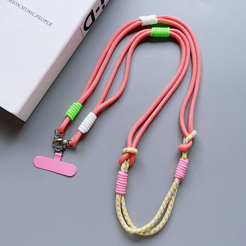 Personalized Trend Double Color Mobile Phone Universal Lanyard