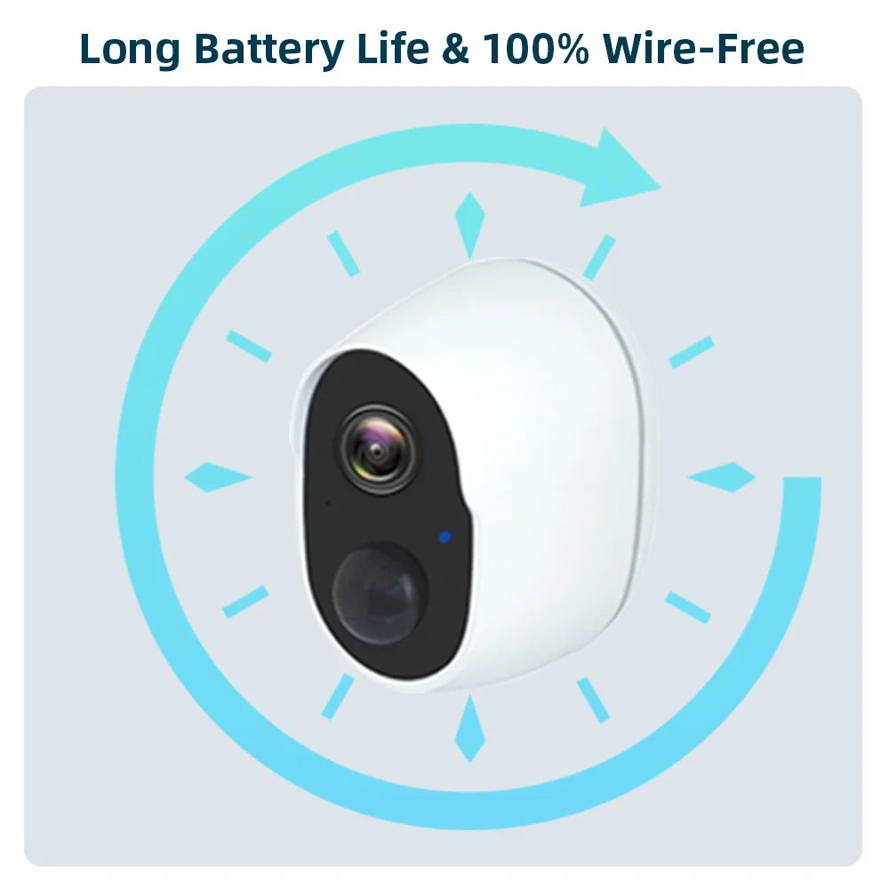 Tuya Smart 6000mAh Rechargeable Battery Wireless WiFi Buzzer Siren