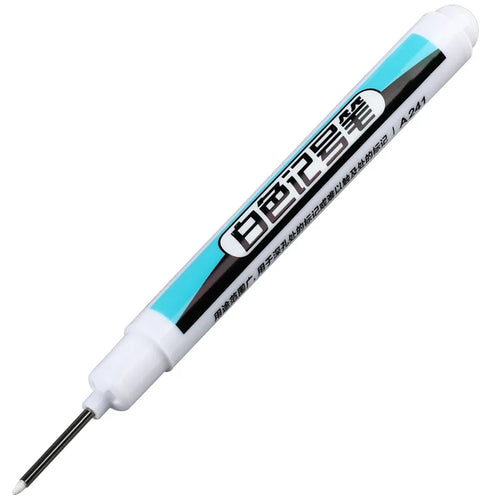 1/4Pcs White Permanent Paint Pen set for Wood Rock Plastic Leather