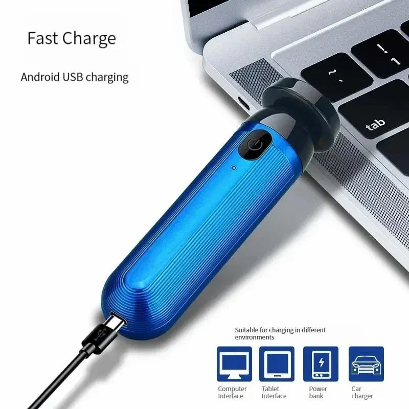Low Frequency High-Speed Fast Mini Portable Charging Beard Electric
