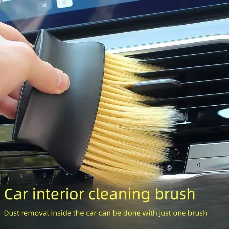 Dust brush, automotive supplies, dust removal, air conditioning vents,