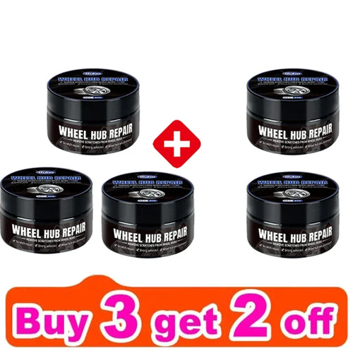Wheel hub Scratch Repair wax - Automobile tire detail repair and deep