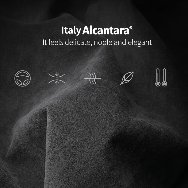 Alcantara Car Key Case Cover Holder Key Shell Buckle For 2023 Mercedes