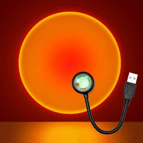 RGB Sunset Lamp Projection Led Night Light Sunset Projection Lamp For