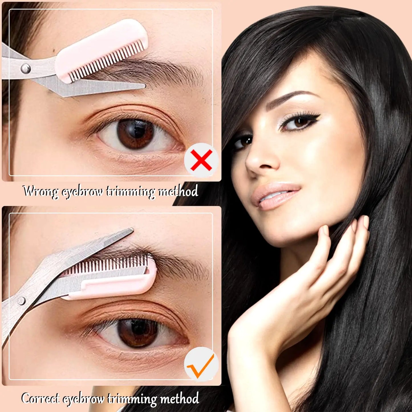 Eyebrow Trimming Knife Eyebrow Face Razor For Women Professional