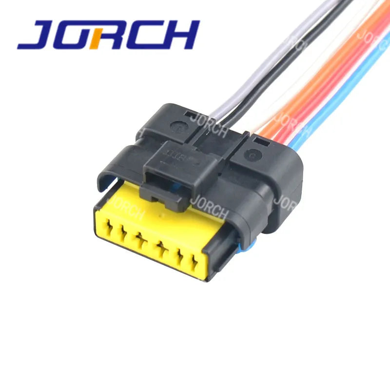 2 3 4 5 6 Pin FCI CON-391 Turn Light FO Lamp Plug Wire Harness Car
