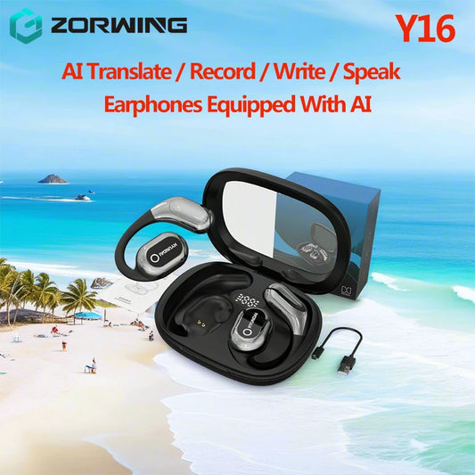 HY-Y16 Smart Earbuds Bluetooth AI Earphones Wireless Headphones For
